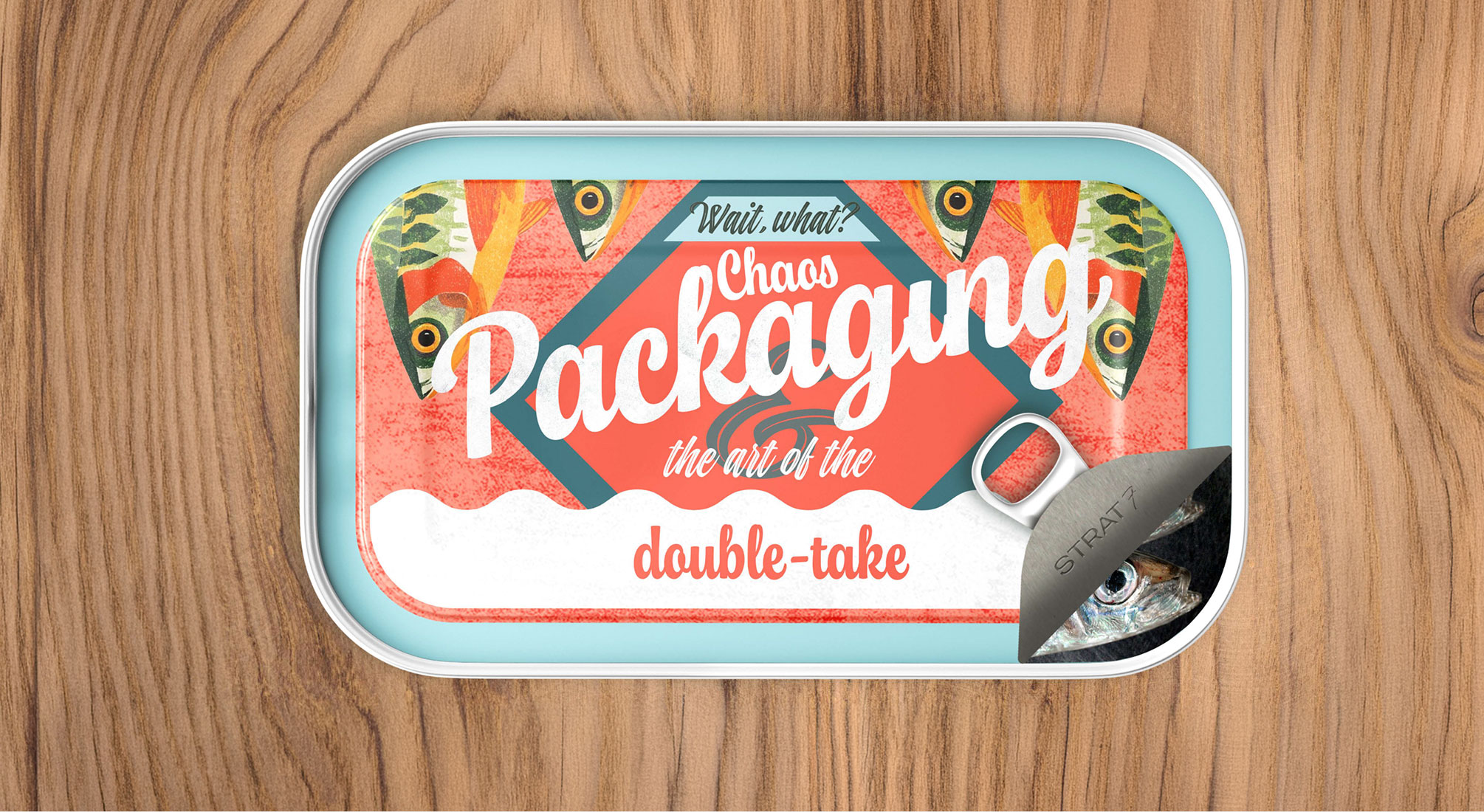 Chaos Packaging sardine can